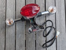 Rücklicht/Blinker-Einheit für Moto Guzzi V7 II -Chrom- (2008)