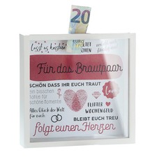 Spardose quadratisch Für das