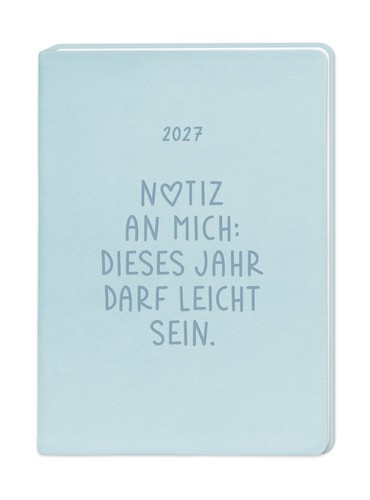Terminplaner lederlook 2027 - terminplaner,