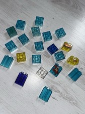 🧊 LEGO Duplo transparente Bausteine – 21 Stück bunt durchsichtig 🧱