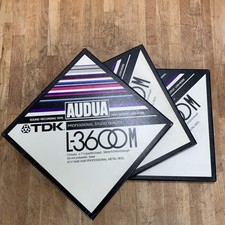 3x TDK L-3600M Alu Spulen