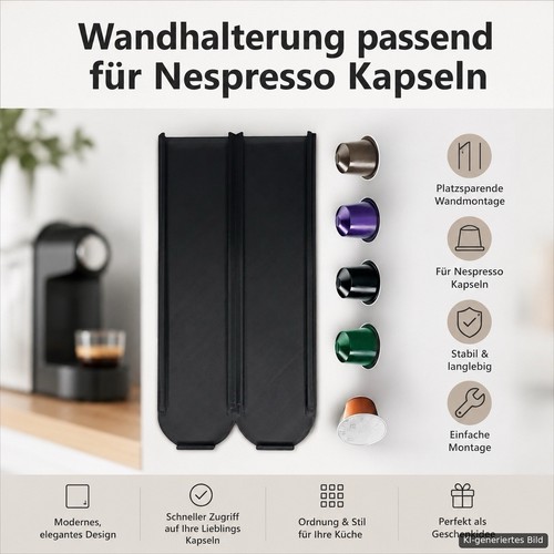 Kapselhalter wandhalterung - kapselhalter,