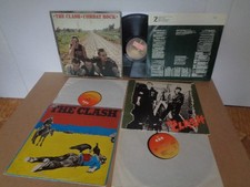 3xLP's THE CLASH - COMBAT ROCK/THE CLASH/GIVE 'EM ENOUGH ROPE punk rock FOTOS