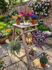 Vintage Maler Holz Klappgitter