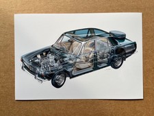Rover P6 detailliertes Cutaway Pressefoto