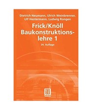 Baukonstruktionslehre 1