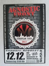Flyer Agnostic Front -