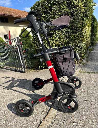 Topro troja rot schwarz - rot/schwarz, mit