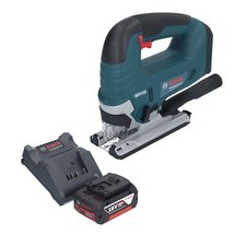 Bosch GST 18V-125 B Professional Stichsäge 18 V 125 mm + 1x Akku 5,0 Ah + Lader