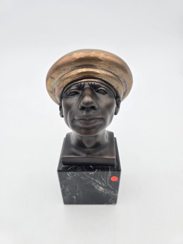 Bronzeskulptur büste rudolf - bronzeskulptur,,