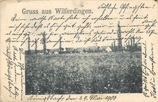 Gruss aus Wilferdingen - Historische Ansichtskarte mit Dorfansicht