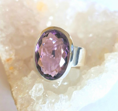 Ring mit amethyst - amethyst,, 925er