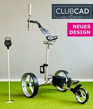 ClubCad Aluminium Elektro Golf Trolley, 24V Lithium Akku mit Fernbedienung