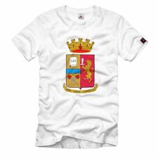 Polizia Di Stato Staats Polizei Italien Dipartimento T Shirt Herren weiß #2433