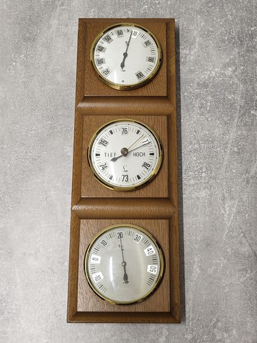 Lufft barometer thermometer - lufft,