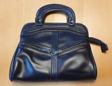 *Vintage *Handtasche von VKK - Leder Schwarz Damen Tasche