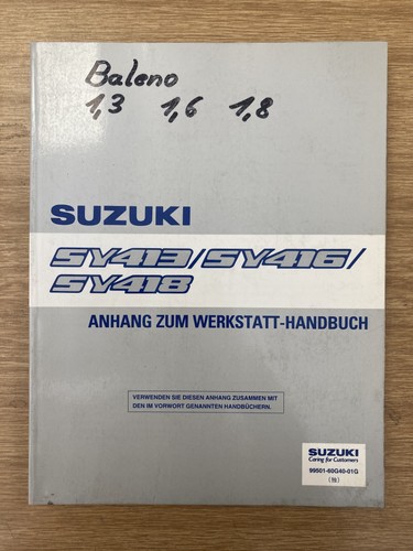 Suzuki baleno sy413 - suzuki, sy416