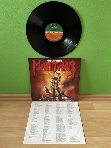 Manowar vinyl 1988 kings - manowar,