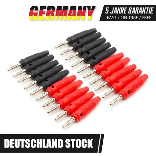 20x bananenstecker 4mm - 20x,