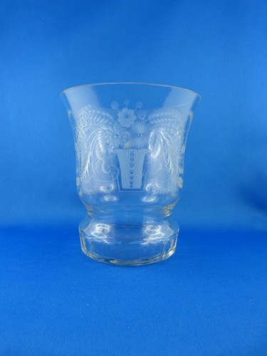 Alte glas vase glasvase - glas,