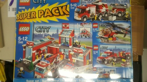 Lego feuerwehrstation - lego,