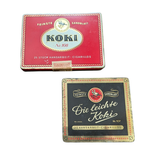 Alte blechdose koki - alte,
