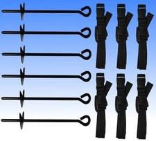 6er set bodensicherung - set,
