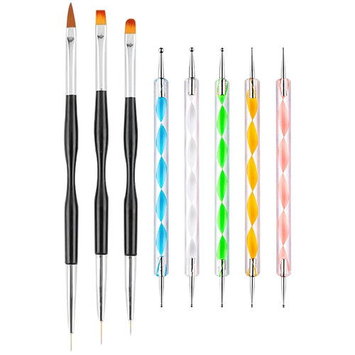 Stück nagel pinsel set - pinsel,