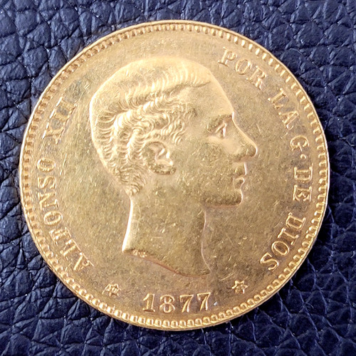 Goldmünze pesetas spanien - goldmünze,