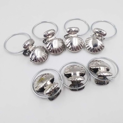 Stücke silber edelstahl - 8,