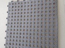 PVC Bodenfliesen, rutschfeste Badematten Duschmatten, 30x30 Cm, 11 Stück