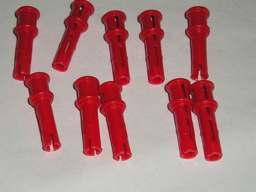 Lego verbinder pin rot - 10,