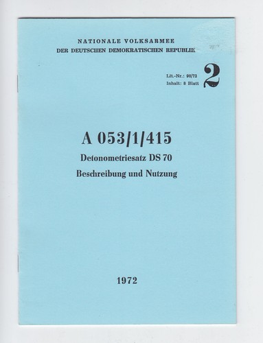 DDR:Dienstvorschrift:Detonomet