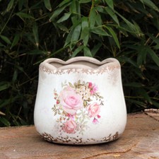 Vintage Blumen Pflanzschale