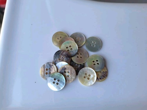 50er set perlmutt - 50er, knöpfe