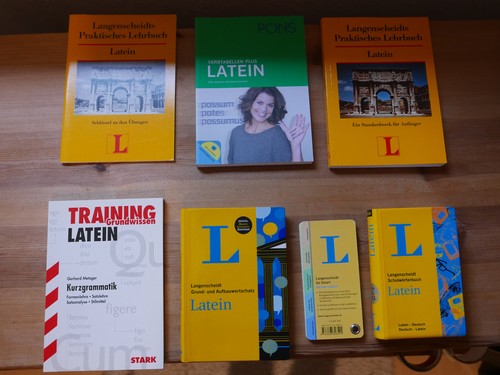 Latein lernbücher konvolut - latein,