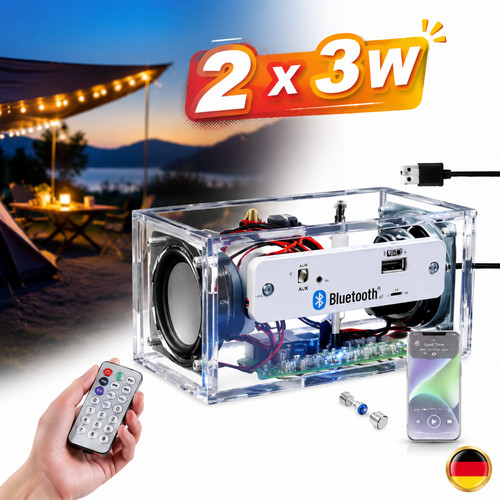 2x3w bluetooth lautsprecher - 2x3w, bluetooth-lautsprecher