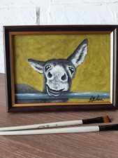 Neugieriger Esel Original