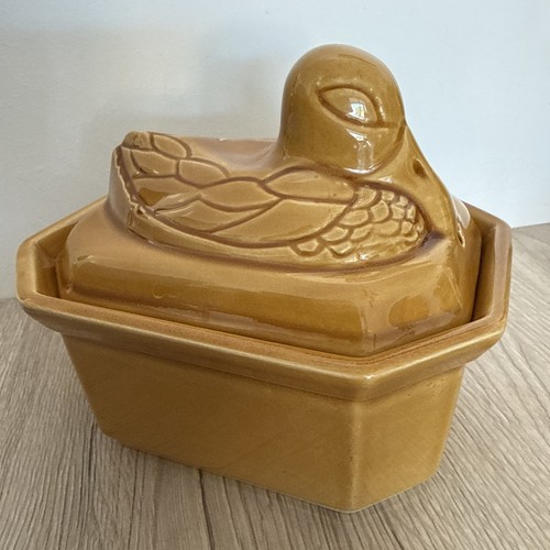 Vintage retro keramik ente - vintage,