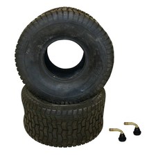 2x Reifen 20x10-8 schlauchlos TL + 2x Ventil Rasentraktor Rasenmäher Aufsitzmähe