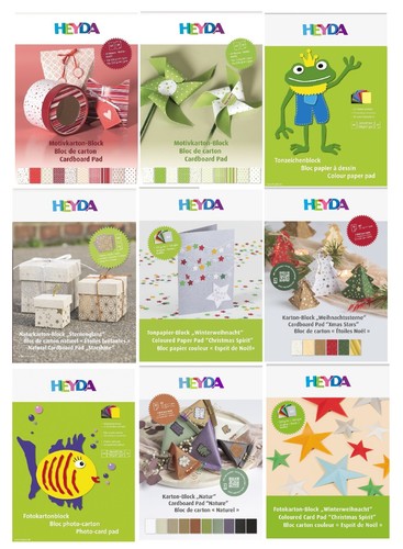 Heyda motivkarton tonkarton - a4,