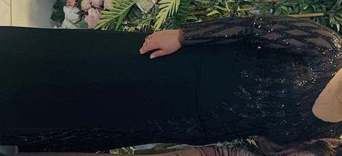 Damen abendkleid lang schwarz - damen,