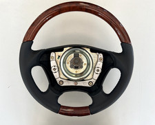 Mercedes Benz Kunstleder Lenkrad W163 ML Wurzelholz Optik BJ 2003