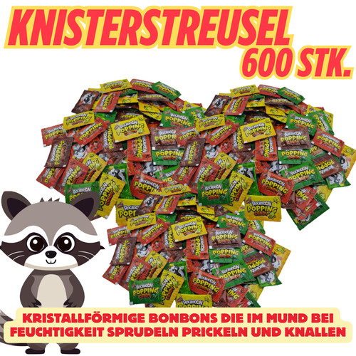 600 stück popping candy - 600,