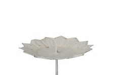 Kerzenhalter Stumpen Kerzen weiß Kerzenpick Kerzenteller 410432-000-101