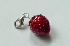 THOMAS SABO Bettelarmband Anhänger Erdbeere 925 Silber Vintage pendant silver