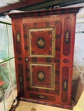 Bauernschrank antik bemalt