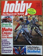 Hobby 23/76 Test Citroen LN, Moto Cross, Citroen 2 CV Special, BAWEMO-Reisemobil