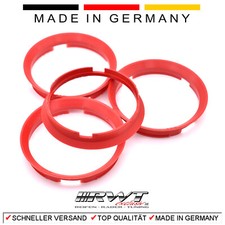 4 Zentrierringe 76,0 x 72,6