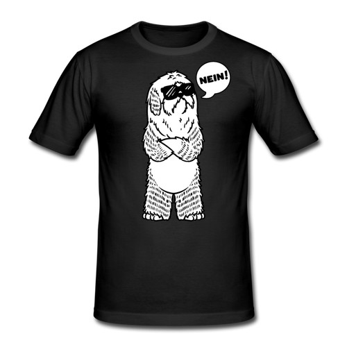 Sturer bobtail shirt hund - sturer,